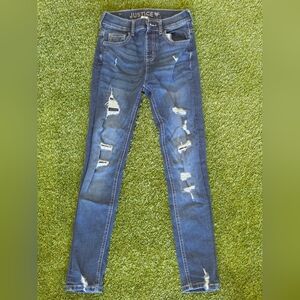 Justice Distressed Denim Jeans